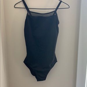 Black bodysuit/leotard